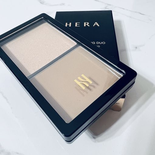 Hera Контуринг для лица хайлайтер люксовый Face Contouring Duo Hightlighter & Shading  #1