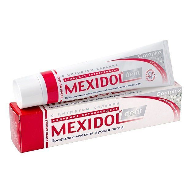 МЕКСИДОЛ DENT паста зубная "MEXIDOL Dent "Complex" 65г #1