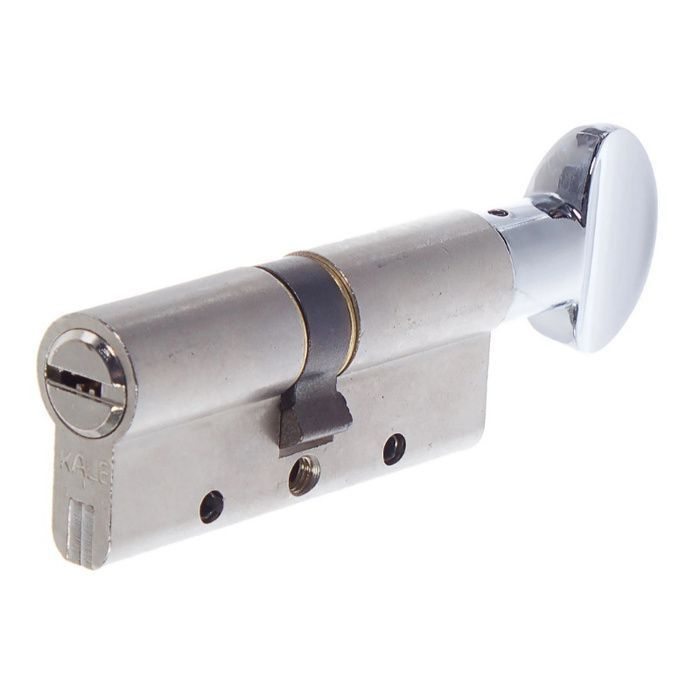 Цилиндр ключ/вертушка, 35х35, никель,164 DBM-E/70 #1