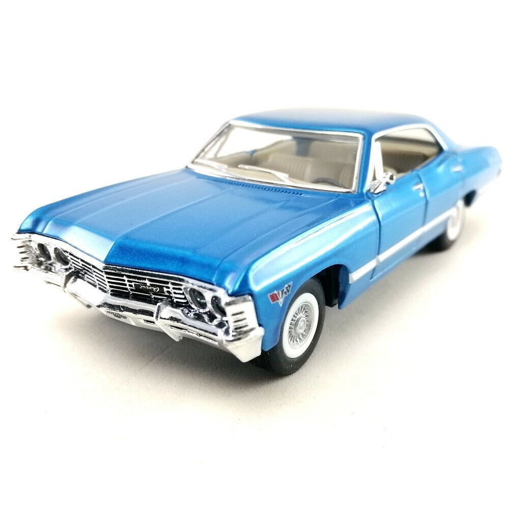 Машинка металлическая Kinsmart 1:43 1967 Chevrolet Impala (Шевроле Импала Винчестеров) 5418DKT инерционная, #1