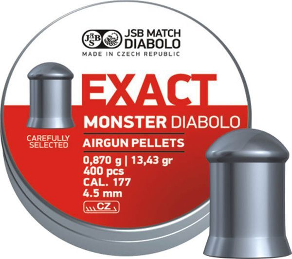 Пули JSB Exact Monster 4.52 мм, 0.870 гр. (400 шт.) #1