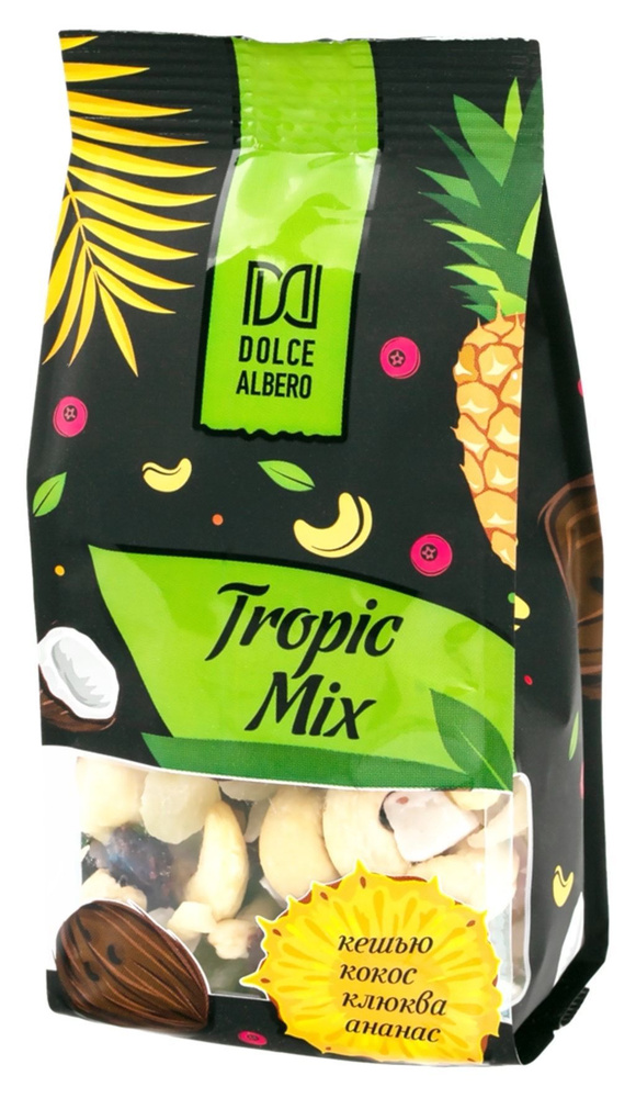 Фруктово-ягодная смесь Dolce Albero Tropic mix 130 г #1