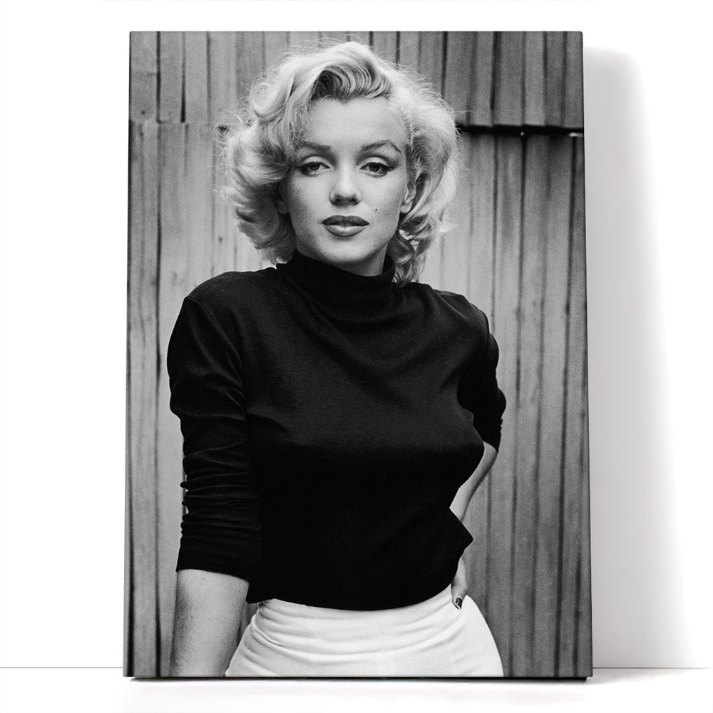 Интерьерная картина на холсте/Мэрилин Монро, Marilyn Monroe - купить по  низкой цене в интернет-магазине OZON (973052101)