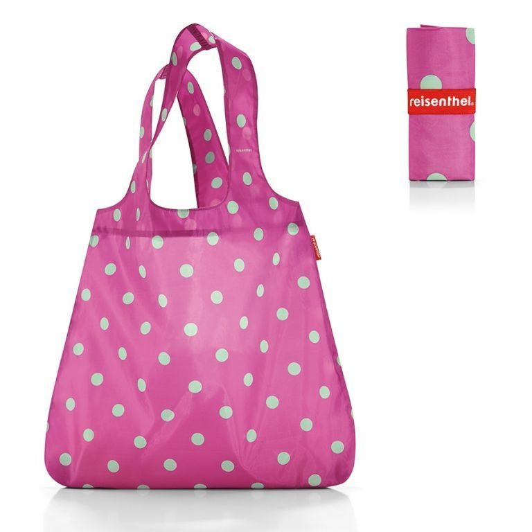 Сумка складная Reisenthel Mini maxi shopper magenta dots #1