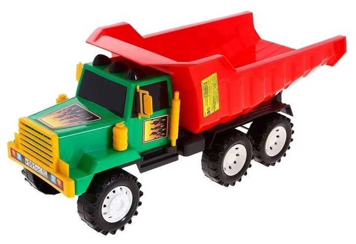 Машинка детская, самосвал, игрушка для детей, подарок ребенку (салатовый) Karolina Toys 40-0003  #1