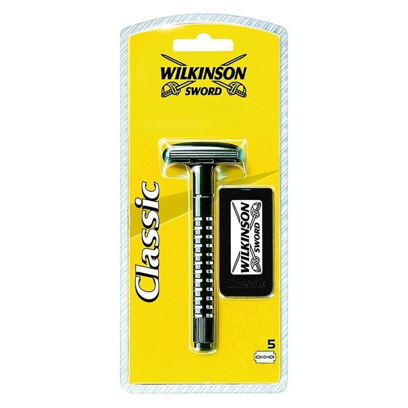 Wilkinson Sword classic классическая Т-образная бритва + сменные лезвия 5 шт.  #1