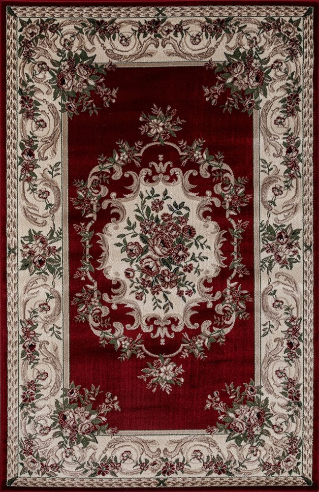 LikeCarpets Ковер серии Колизей с классическим цветочным рисунком, 1 x 2 м  #1