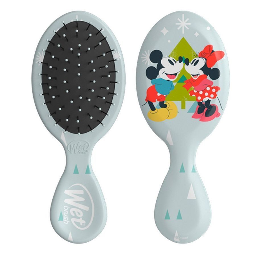 Wet Brush Расческа для спутанных волос мини / Holiday Joy Mini Detangler Holiday Couple BWR832MMWH  #1