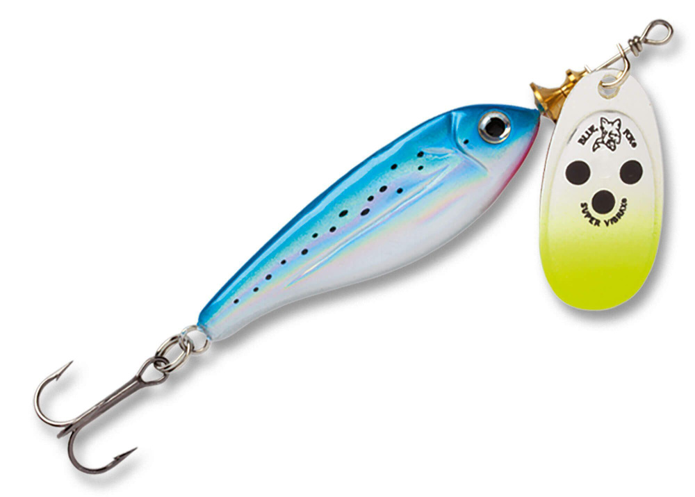 Блесна вращающаяся BLUE FOX Minnow Super Vibrax 4 /SB / 18гр #1