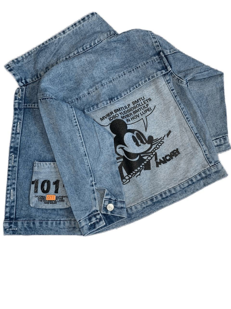 Куртка джинсовая Микки Маус #1