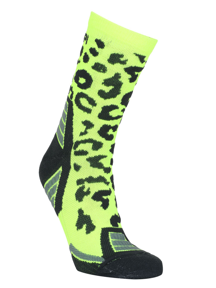 Носки Accapi Trail/Run-Crew Yellow Leopard (Eur:37-39) #1