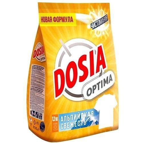 Порошок DOSIA OPTIMA Альпийская свежесть, 1,2кг х 1шт #1