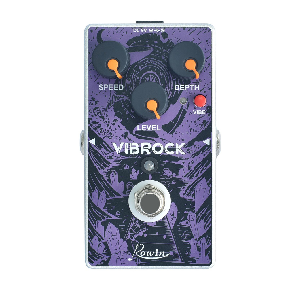 Педаль эффектов для гитары Rowin RE-02 VIBROCK Chorus Vibrato с хорусом  #1