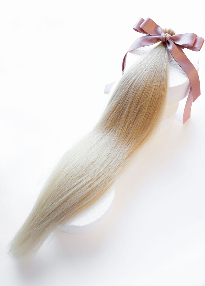 Волосы славянские премиум на кератиновой капсуле 60 см, цвет №903, 20 капсул, 16 г  #1