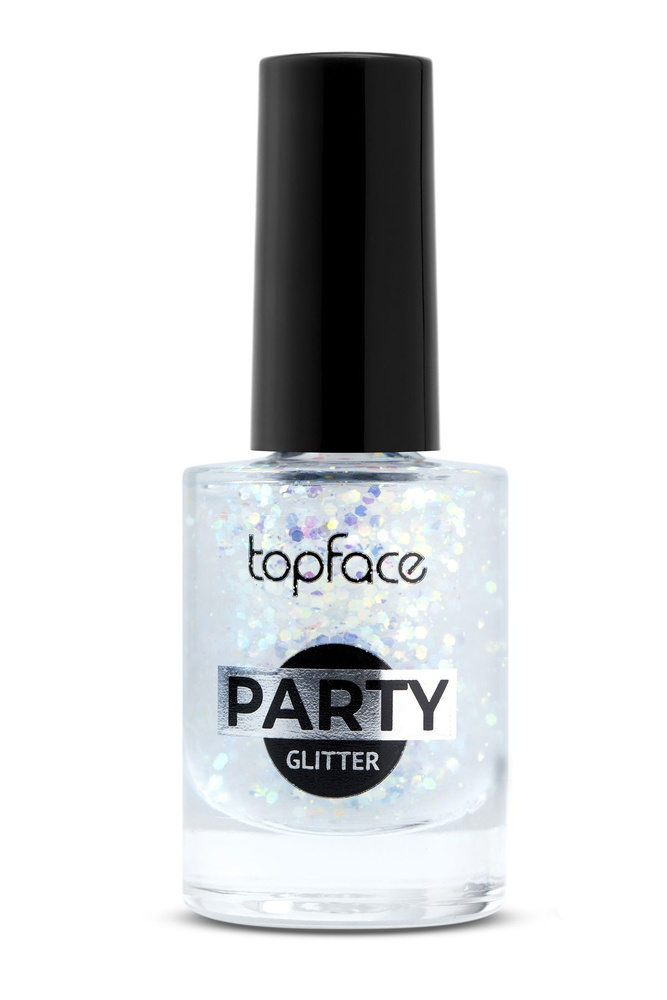 Лак Topface с блестками Party Glitter 101 #1