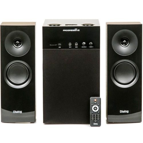 Колонки с сабвуфером Dialog Progressive AP-250 brown bluetooth акустическая стерео система 2.1 - 80 Вт, #1