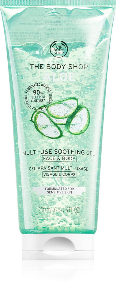 The Body Shop Aloe - успокаивающий гель для тела и лица / 200 ml ...
