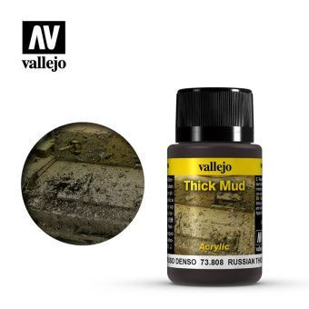 Краска Vallejo 73808 Russian Thick Mud (Русская густая грязь) #1