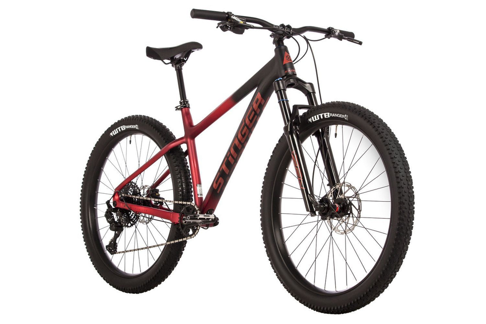Велосипед STINGER 27.5" QUEST STD красный, алюминий, размер MD #1