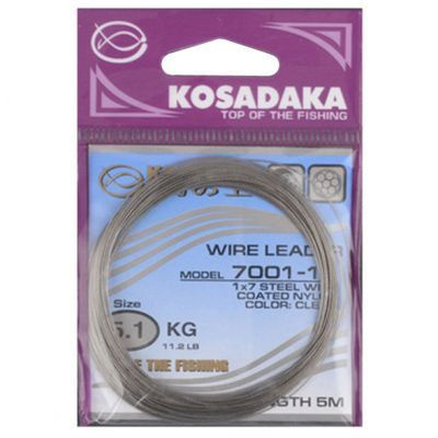 Поводковый материал Kosadaka 7001-27 1x7 4м 12,5кг #1