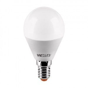 Светодиодная LED лампа Wolta лампа шар G45 E14 10W(825lm) 6500K 6K 94X45 25W45GL10E14 (упаковка 18 штук), #1