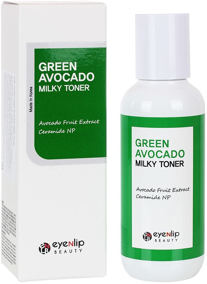 Eyenlip Тонер для лица с экстрактом авокадо Green Avocado Milky Toner, 150 мл  #1