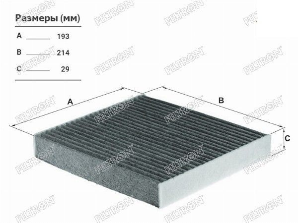 FILTRON Фильтр салонный арт. K1210A #1