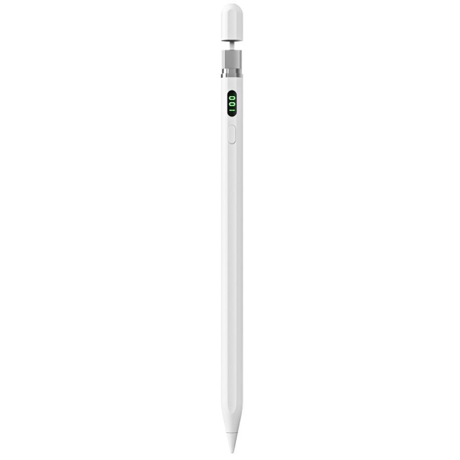 Стилус для планшетов для рисования WiWU Pencil C Pro с цифровым дисплеем, порт Type-C - Белый  #1