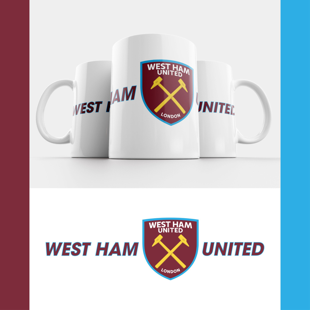 Кружка ФК Вест Хэм / FC West Ham #1