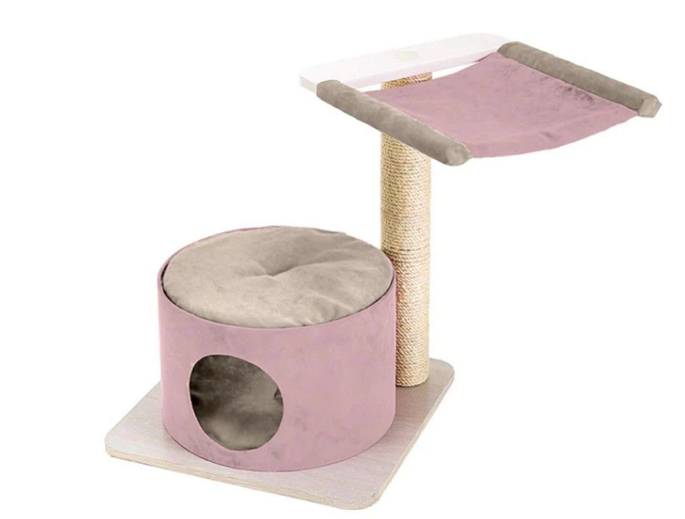 Спально-игровой комплекс для кошек Ferplast Simba, 50х50х64,5 см #1