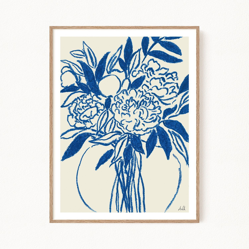 Постер для интерьера "Peony Bouquet", 30х40 см #1