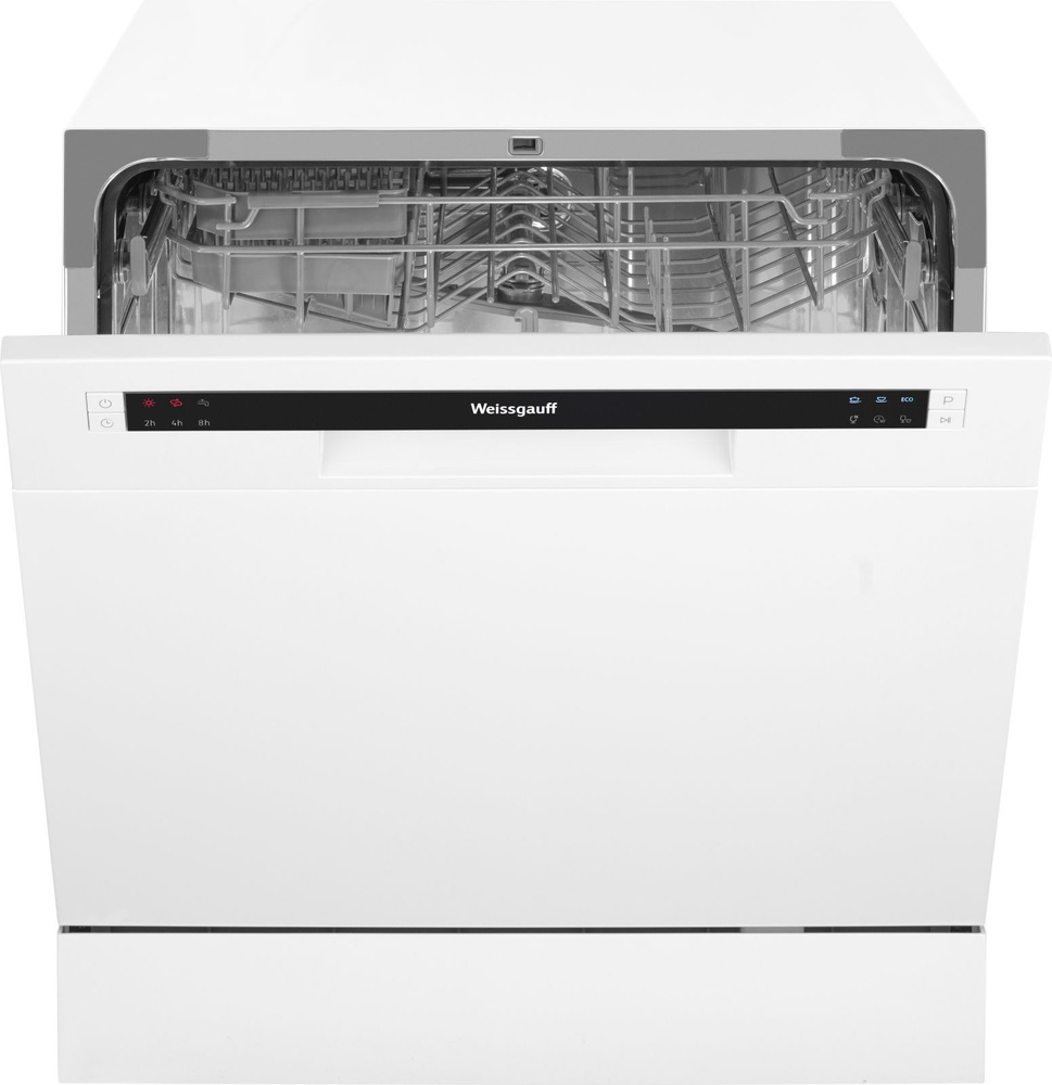 Weissgauff Посудомоечная машина Настольная, компактная, DW 4108, 3 года гарантии, 8 комплектов, 6 программ, #1