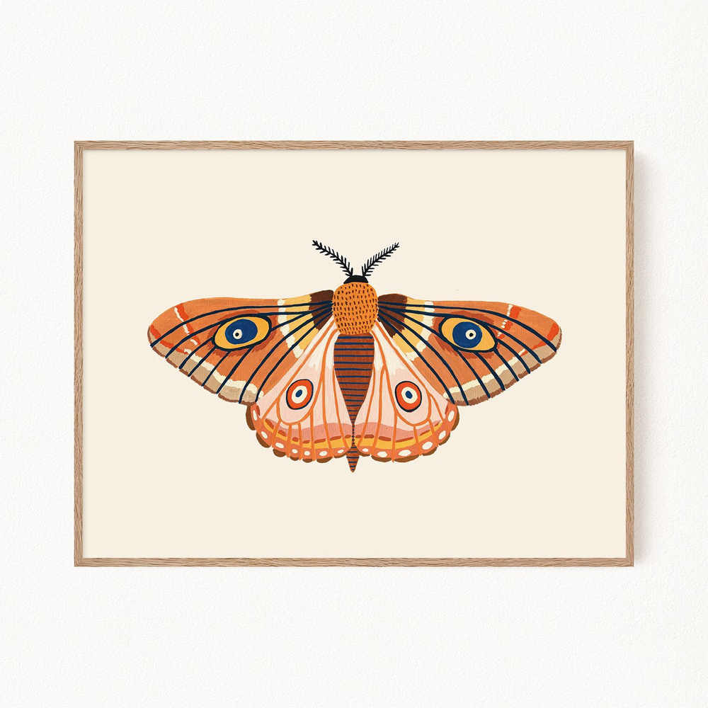 Постер "Fall Moth", 21х30 см #1