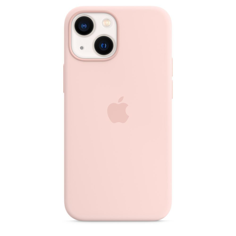 Чехол силиконовый Apple iPhone 13 mini Silicone Case with MagSafe Chalk Pink (Розовый мел) MM203ZE/A #1