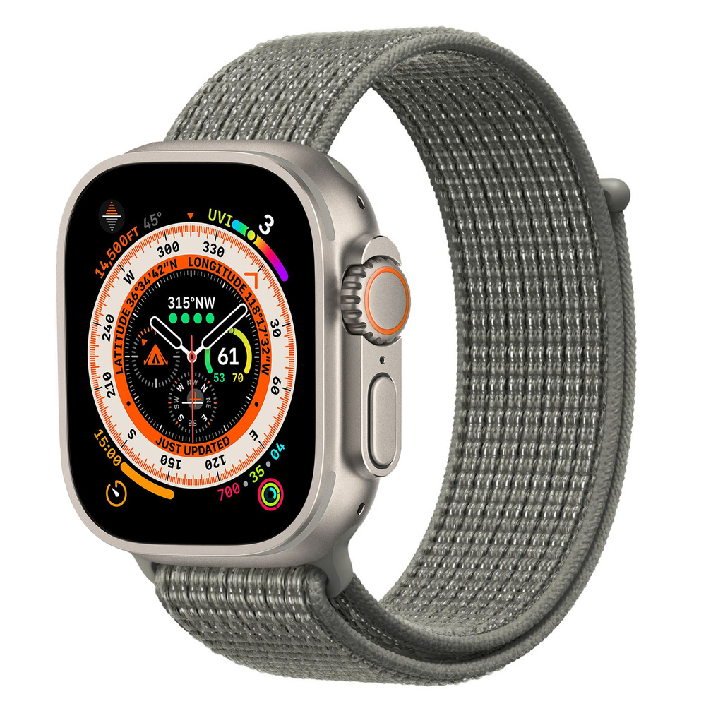 Ремешок Sport Loop Spruce Fog Reflective 42-44-45-49mm MV8D2ZM/A #1