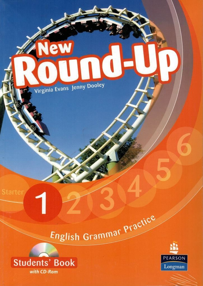 New Round Up 1 Student's Book with CD-Rom Учебник грамматика английского языка | Evans V.  #1