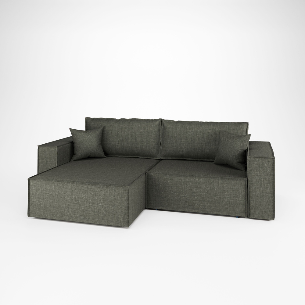 Угловой диван-кровать Manons Maison Hygge, угол универсальный, раскладной механизм Еврокнижка, Рогожка #1