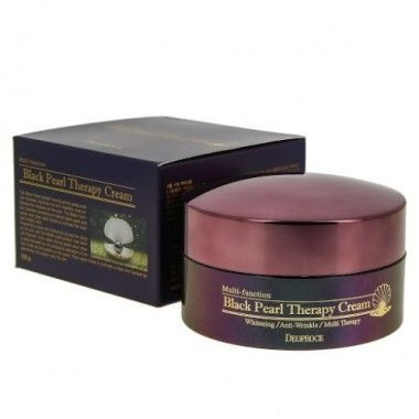 Deoproce Крем для лица с черным жемчугом антивозрастной Black Pearl Therapy Cream 100мл  #1