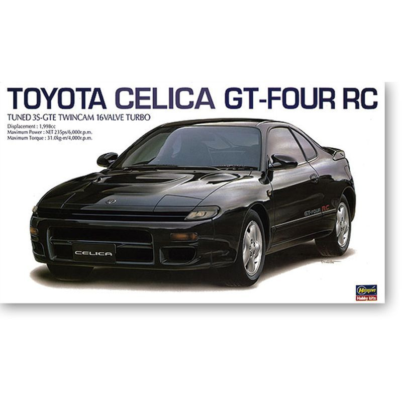 Hasegawa 20716 1/24 Ölçek, Toyota Celica GT-Four RC (1991), Otomobil Plastik Model Kiti