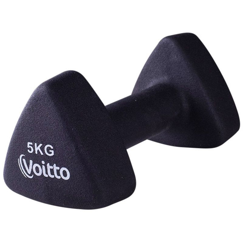 Гантель для фитнеса неопреновая треугольная Voitto 5 кг #1