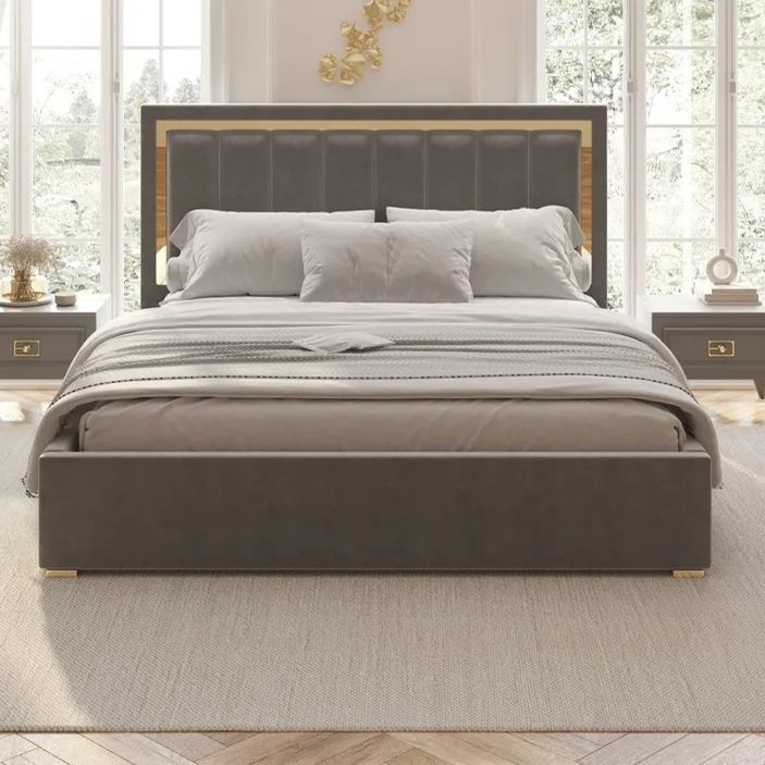 МэриМебель Двуспальная кровать,, 160х200 см #1