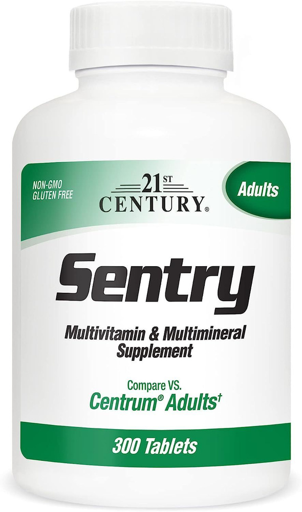 21st Century Sentry Multivitamin & Multimineral 300 таблеток (комплекс витаминов и минералов)  #1