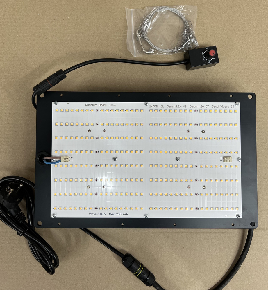 Лампа для растений Квантум Борд quantum board 130 w ватт lm301h 3500K osram 660 uv ir  #1