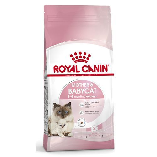 Royal Canin Mother & Babycat Корм для котят до 4 месяцев, беременных и кормящих кошек 4 кг  #1