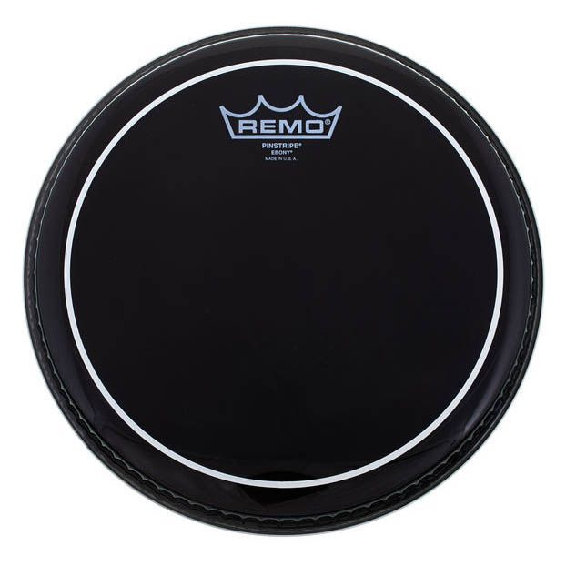 ES-0614-PS Pinstripe Ebony Пластик для малого и том барабана 14", Remo #1