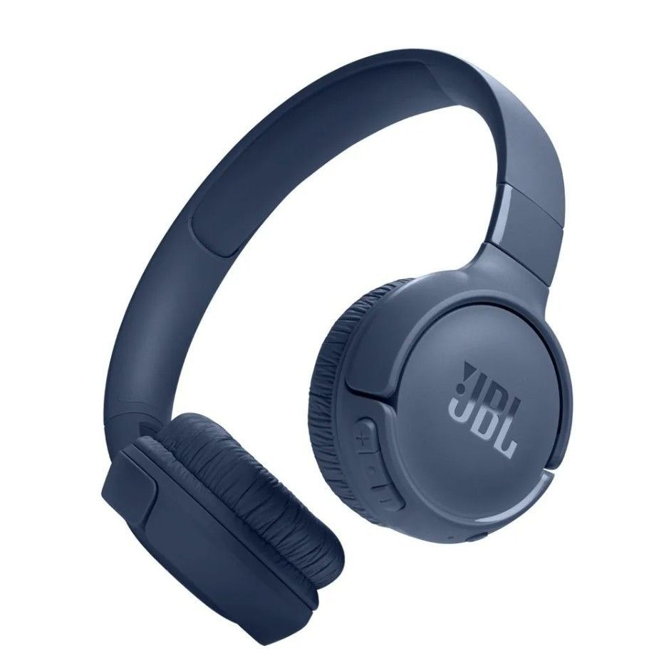 JBL Наушники беспроводные с микрофоном JBL Tune 520BT, USB, синий  #1