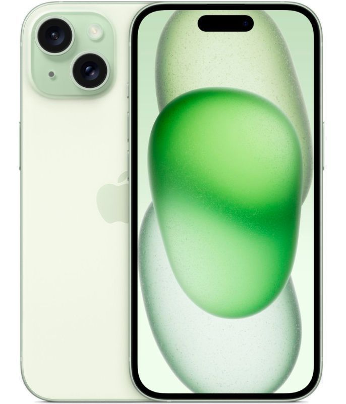 Apple Смартфон iPhone 15 eSIM+SIM 6/512 ГБ, зеленый #1