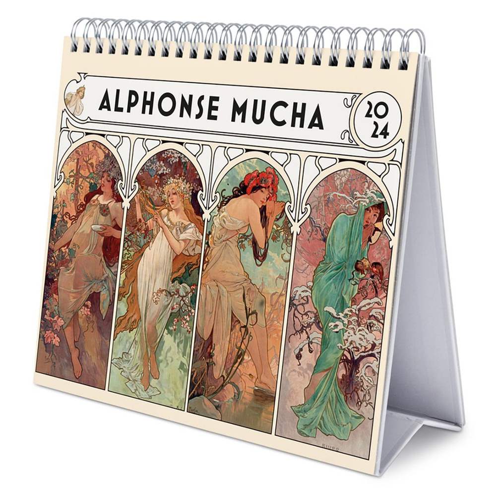 Alphonse Mucha. Альфонс Муха. Календарь настольный на 2024 год (170х200)  #1