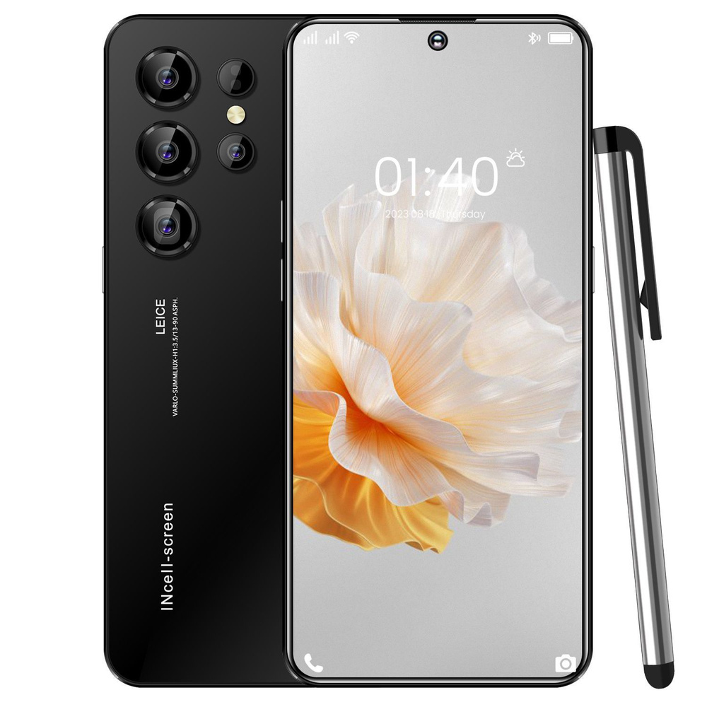 ZUNYI Смартфон S24 Ultra，Note 30i, глобальная русская версия, сеть 4g, две sim-карты и режим ожидания, #1