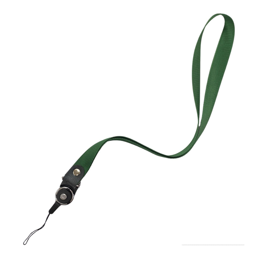 Шнурок для телефона / Веревка для телефона на шею / Зеленый  #1
